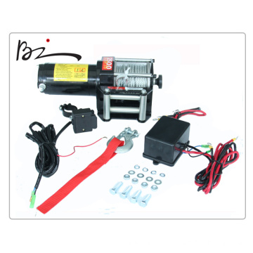 2500lbs Small 12V Electric Winch with Wire Rope